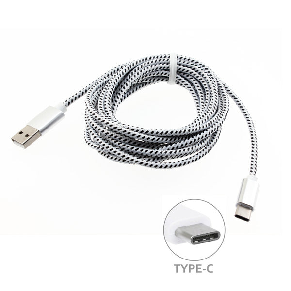 10ft USB Cable, Power Charger Cord Type-C - ACB62