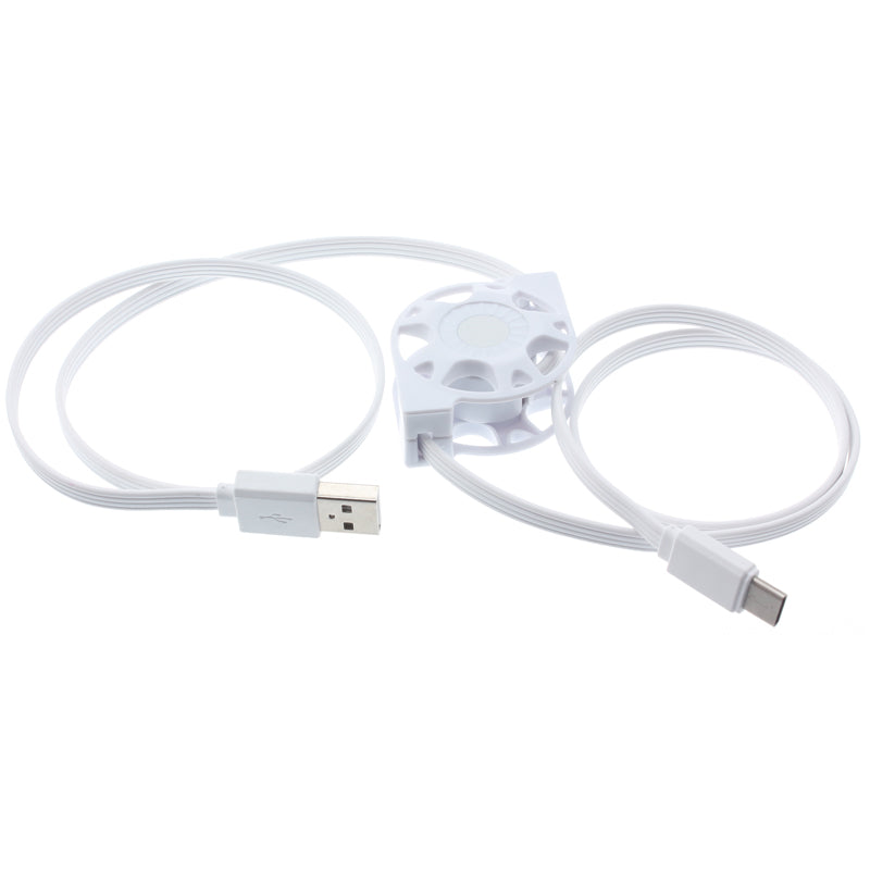 USB Cable, Charger Type-C Retractable - ACK08