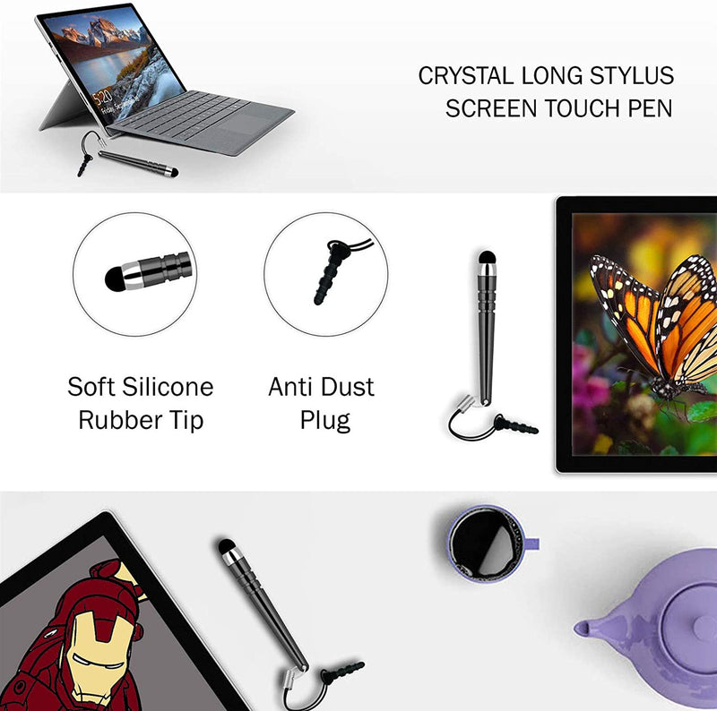 Purple Stylus, Compact Aluminum Touch Pen - ACY04