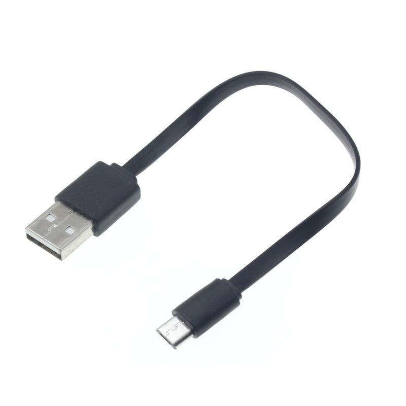 Short USB Cable, Cord Charger MicroUSB - ACJ81