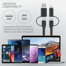4-in-1 USB-C Cable, Power Cord Fast Charger - ACZ48