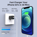 Belt Clip Case and 3 Pack Privacy Screen Protector, 6ft Long USB-C Cable PD Type-C Power Adapter Swivel Holster - ACJ44+G96