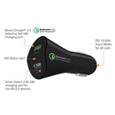 Car Charger, 6ft Cable 2-Port USB 30W Fast - ACA56