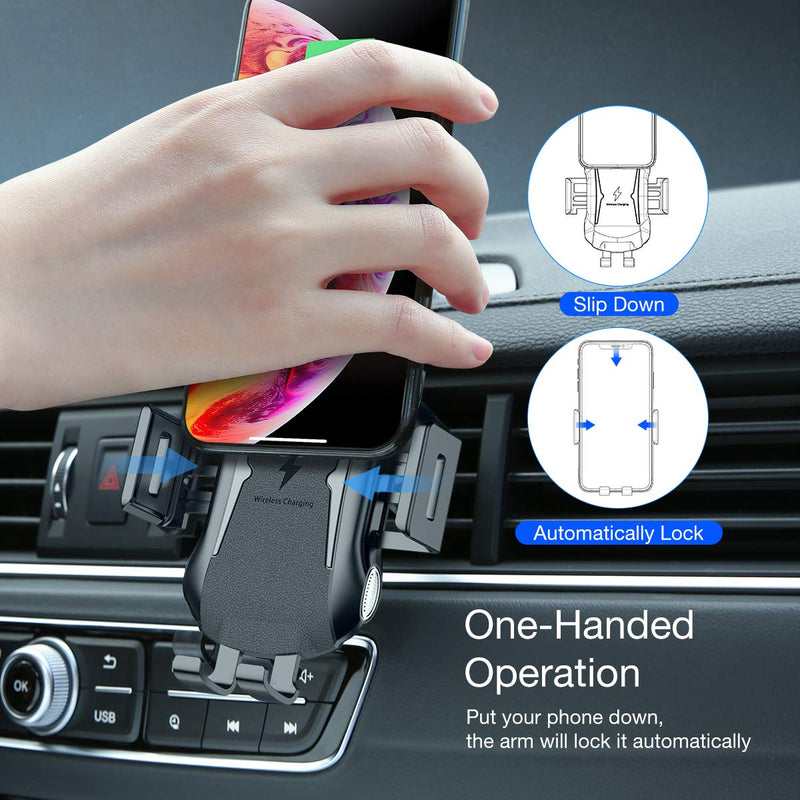 Car Wireless Charger Mount, Fast Charge Holder Air Vent - ACV08