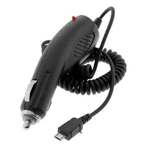 Car Charger, Cable Coiled Micro-USB - ACA52