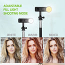 Selfie Stick, Remote Shutter Built-in Tripod Wireless - ACZ98