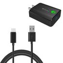 Home Charger,  Type-C 6ft USB Cable 18W Fast  - ACK51 972-1