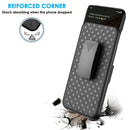 Belt Clip Case and Fast Home Charger Combo, 6ft Long USB-C Cable PD Type-C Power Adapter Swivel Holster - ACY34+G88