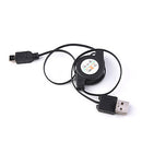 USB Cable, Charger Mini-USB Retractable - ACS42