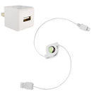 Home Charger, Cable Micro USB Retractable - ACC75