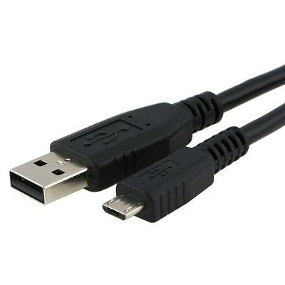 Short USB Cable, Charger MicroUSB 1ft - ACM88