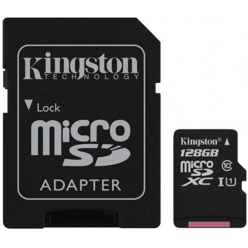 128GB Memory Card, MicroSD High Speed Kingston - ACV35