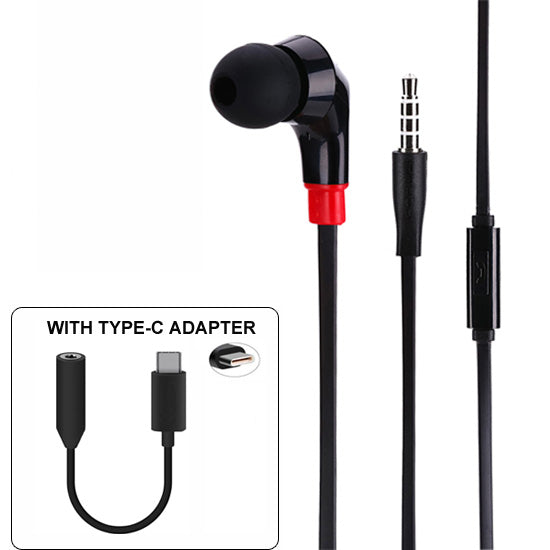 Mono Headset, Microphone Earphone Type-C Adapter - ACT22