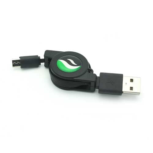 USB Cable, Charger MicroUSB Retractable - ACC92