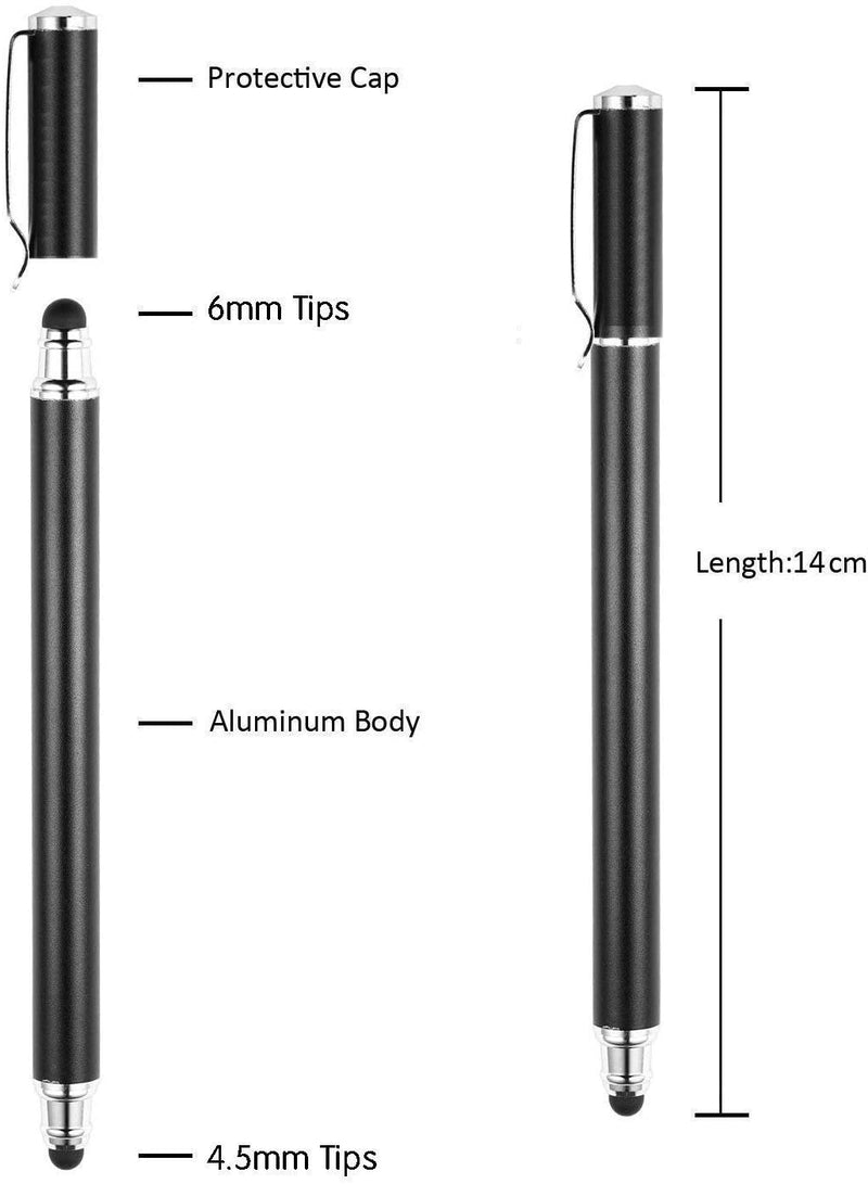 Stylus, Aluminum Fiber Tip Touch Screen Pen - ACZ49