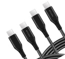 6ft and 10ft Long PD USB-C Cables, Power Wire TYPE-C to TYPE-C Cord Fast Charge - ACY66