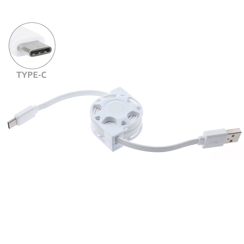 USB Cable, Charger Type-C Retractable - ACK08