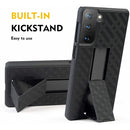 Samsung Galaxy S21 Plus Shell Holster Combo w/ Kickstand