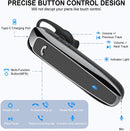 Wireless Earphone , Single Headphone Handsfree Mic Mono Earbud - ACZ71