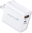 Fast Home Charger, Type-C Port 2-Port USB 36W - ACG65
