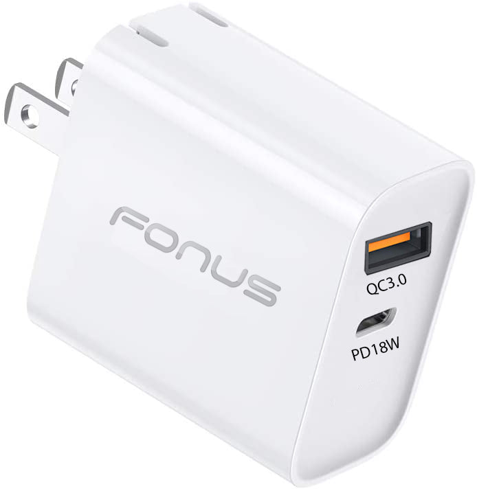 Fast Home Charger, Type-C Port 2-Port USB 36W - ACG65