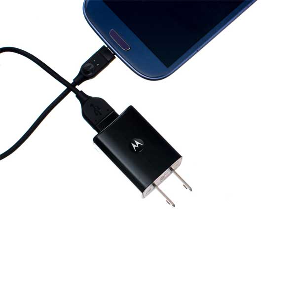 Home Charger, Cable 2-Port USB OEM - ACK70