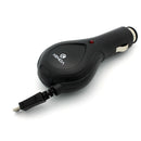Car Charger, DC Socket MicroUSB Retractable - ACU18