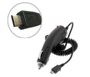 Car Charger, Cable Coiled Micro-USB - ACA52