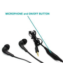 Wired Earphones, 3.5mm Handsfree Mic Headphones - ACK01