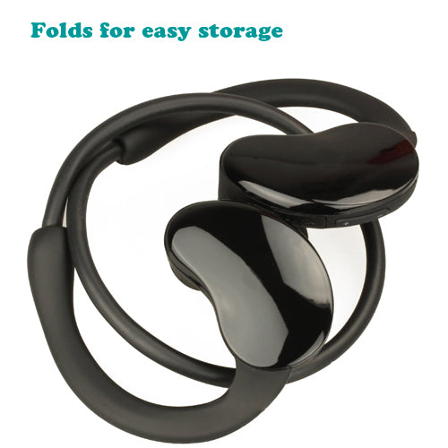 Wireless Headphones, Folding Hands-free Mic Sports Earphones - ACD15