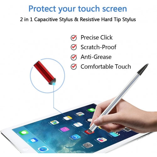 Red Stylus, Touch Pen Capacitive and Resistive - ACF73