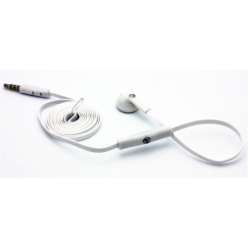 Mono Headset, 3.5mm Single Earbud Wired Earphone - ACJ87