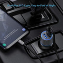 Quick Car Charger, Type-C PD 2-Port USB 36W - ACF49