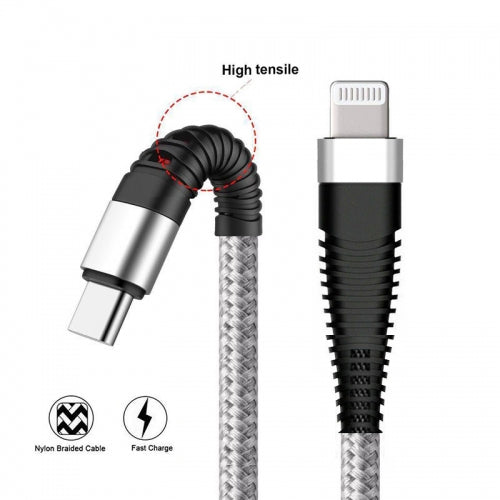 PD Cable, Fast Charger USB-C to iPhone 6ft - ACE37