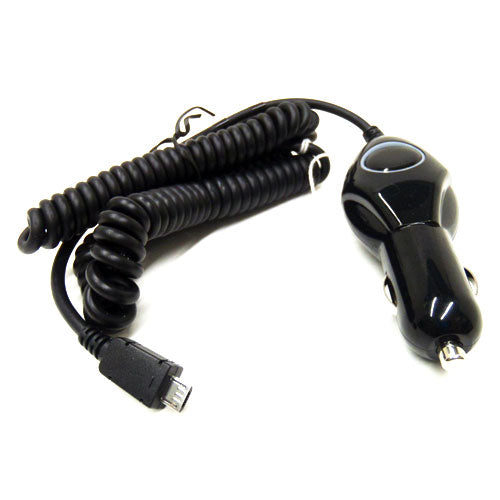 Car Charger, Cable Coiled Micro-USB - ACB59
