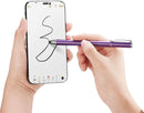 Purple Stylus, Aluminum Fiber Tip Touch Screen Pen - ACZ55