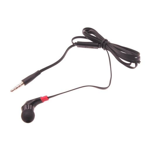 Mono Headset, 3.5mm Wired Earbud Earphone w Mic - ACF47