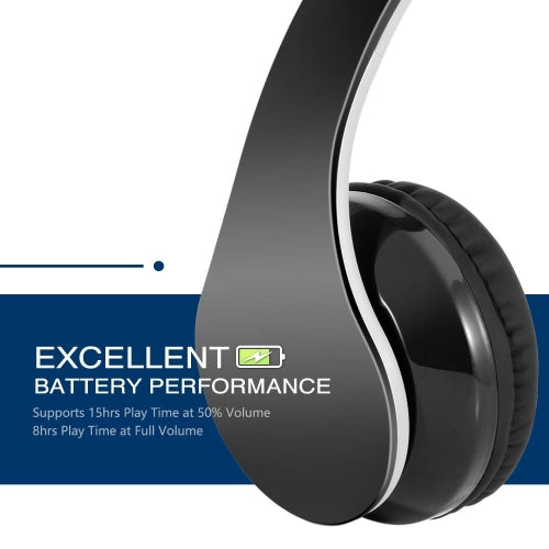 Wireless Headphones, w Mic Headset Foldable - ACL81