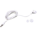 Mono Headset, 3.5mm Wired Earbud Earphone w Mic - ACF70