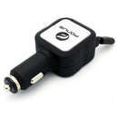 Car Charger, 2-Port USB 4.8Amp Retractable - ACM89