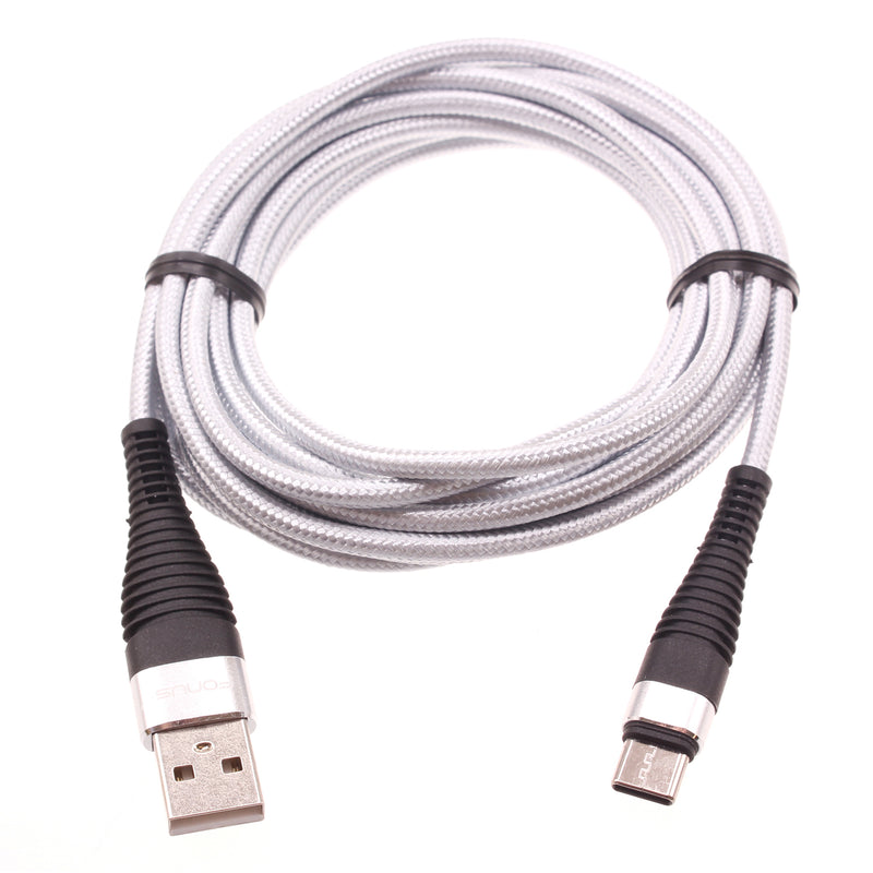 6ft and 10ft Long USB-C Cables, Power Wire TYPE-C Cord Fast Charge - ACY70