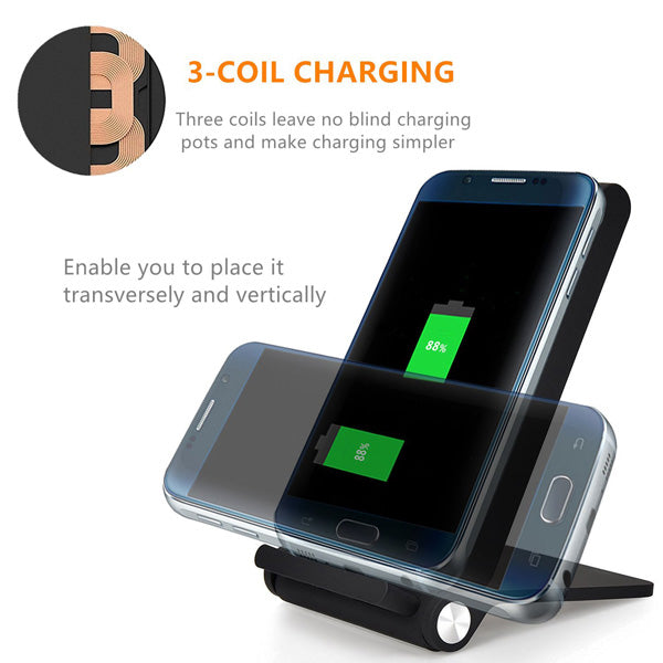 Wireless Charger, Stand Folding 10W Fast - ACK79