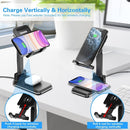 Dual 10W Wireless Charger, Stand Foldable Fast - ACJ96