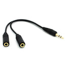 Headphones Splitter, Dual Headset Port Earphone Adapter 3.5mm - ACG14