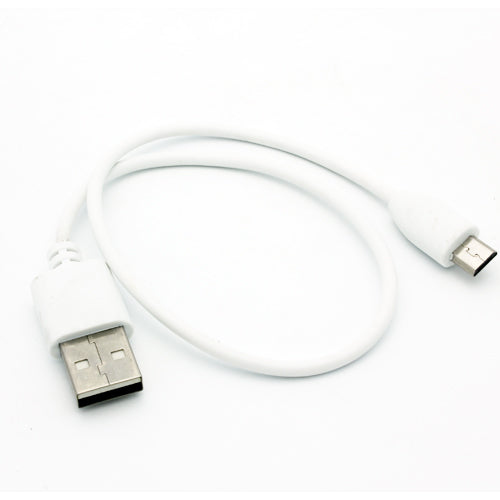 Short USB Cable, Charger MicroUSB 1ft - ACM91