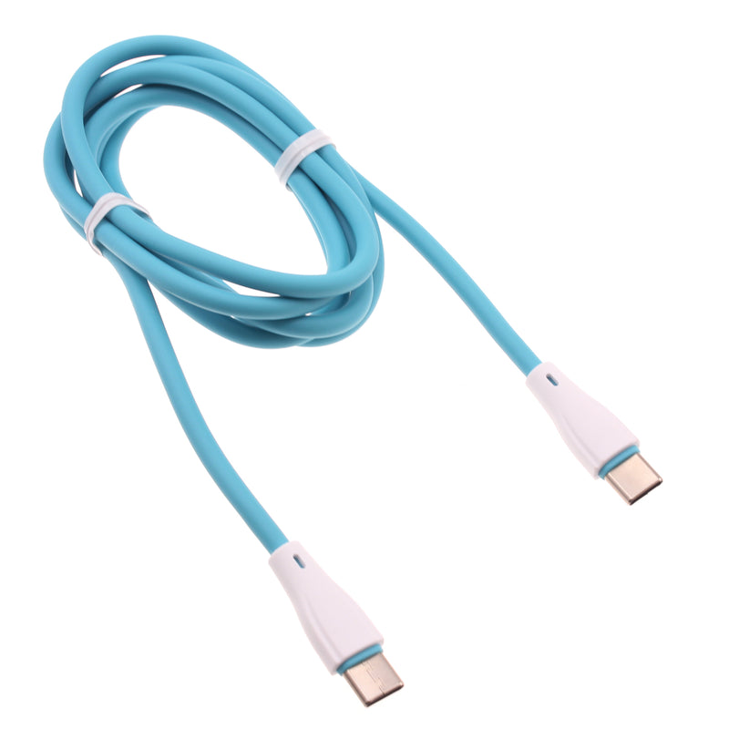 Blue 4ft PD Cable, Cord Fast Charger USB-C to Type-C - ACE12
