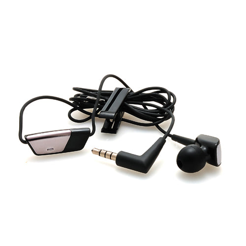 Mono Headset, 3.5mm Handsfree Mic Wired Earphone - ACB55