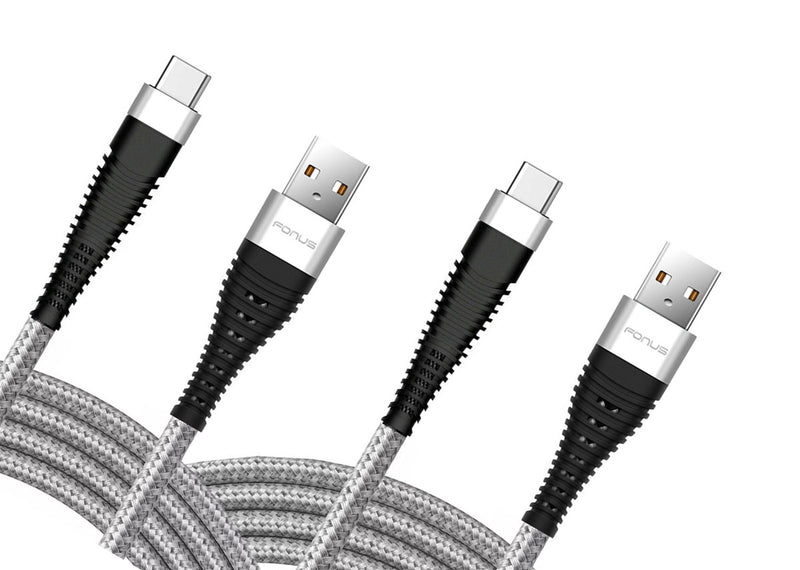 6ft and 10ft Long USB-C Cables,  Power Wire TYPE-C Cord Fast Charge  - ACY70 1797-1