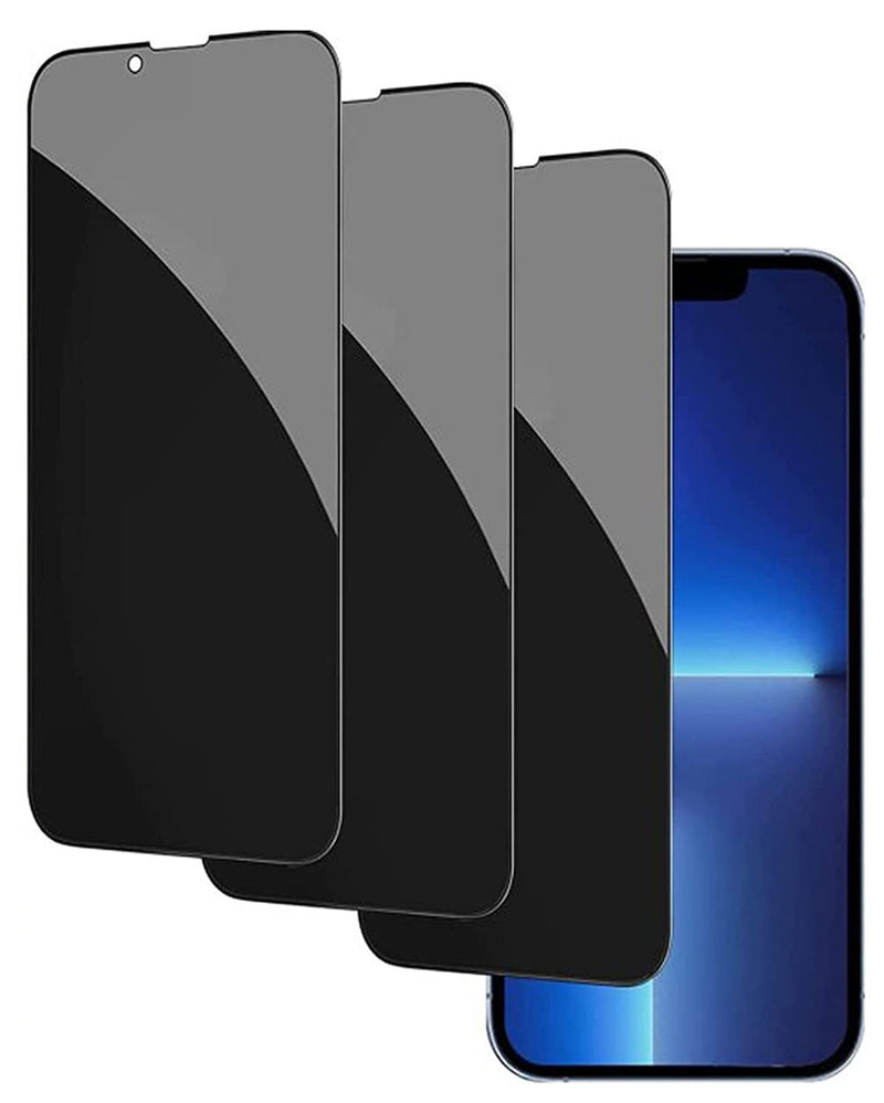3 Pack Privacy Screen Protector, Anti-Spy Curved Tempered Glass - AC3Z26