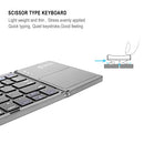 Wireless Keyboard, Portable Rechargeable Folding - ACL66